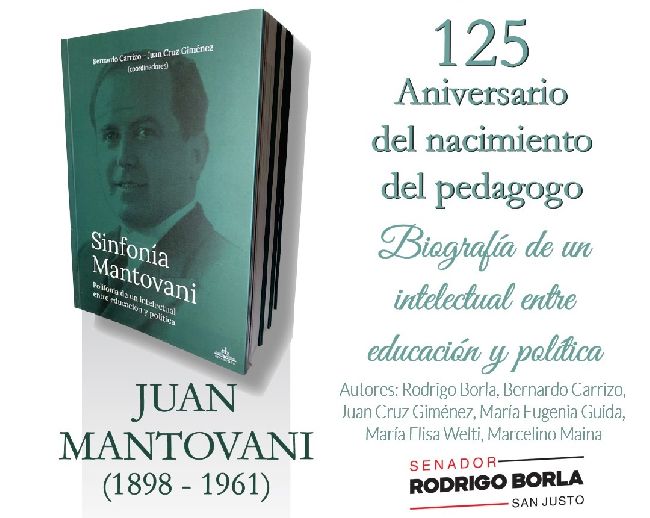 Presentación del libro “Sinfonía Mantovani”