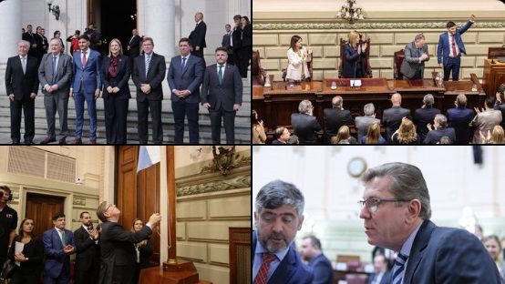 Ante la Asamblea Legislativa, el gobernador brindó su informe anual de gestión
