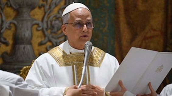 En su primera homilía, el papa León XIV citó palabras de Francisco 